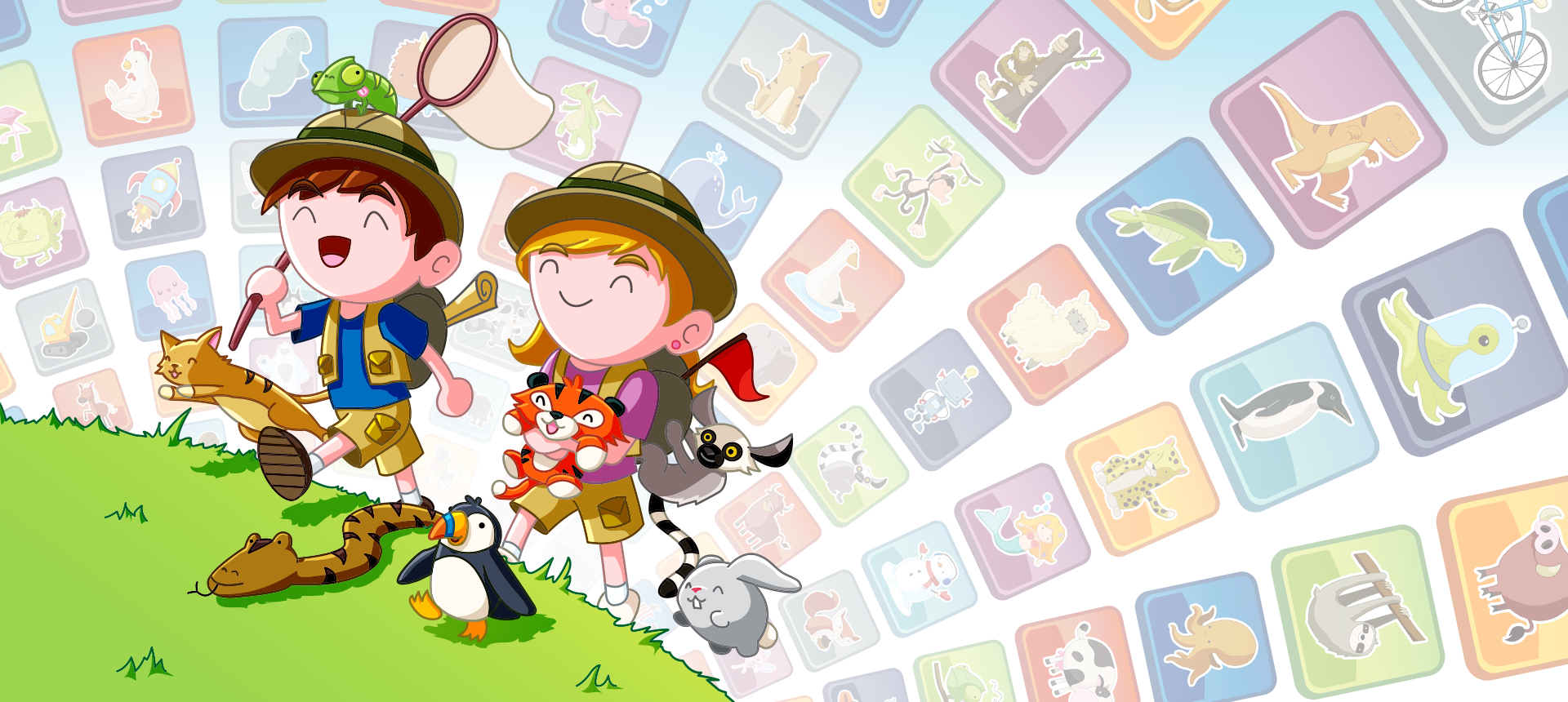 Memory Match & Catch Banner